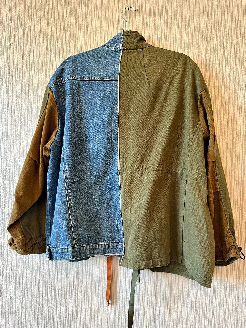 LELE GIRLS.F Color Block Utility Jacket Size Medium - Picture 3 of 7
